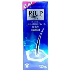  Japanese Mens Effective Medical Hair Tonic RiUP 120ml 