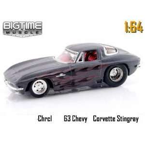  BigTime Muscle 1963 Chevy Corvette Sting Ray #115 Toys 