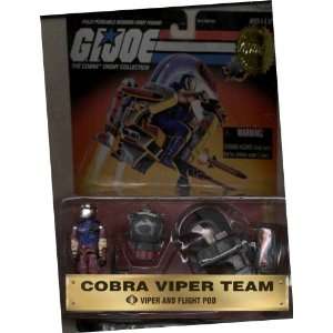  G.I. Joe Cobra Viper Team: Viper and Flight Pod: Toys 