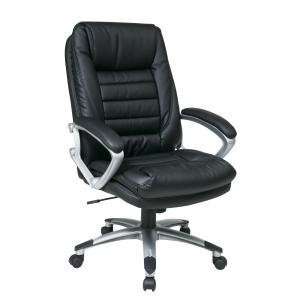   Chair with Locking Tilt Control and Coated Base: Office Products