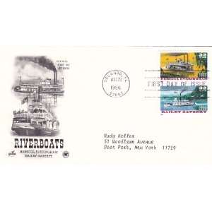   of 5 Stamps on 3 First Day Covers, Postmarked Orlando FL Aug 22, 1996