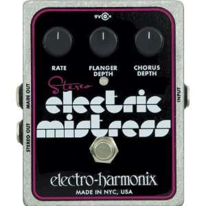 Electro Harmonix Xo Stereo Electric Mistress Flanger/Chorus Effect 