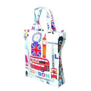  Rushbrookes London City PVC Shopping Bag