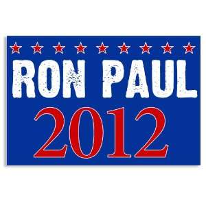  3x5 Ron Paul 2012 Rectangle Sticker: Everything Else