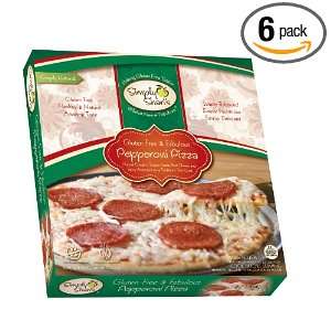 Simply Sharis Gluten Free Pepperoni Pizza, 8 Inch, 10 Ounce Boxes 