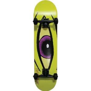 Toy Machine Sect Eye Complete 7.5 Neon Lime Ppp Skateboarding 