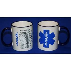  Paramedic Prayer   Star of Life Coffee Mug: Everything 