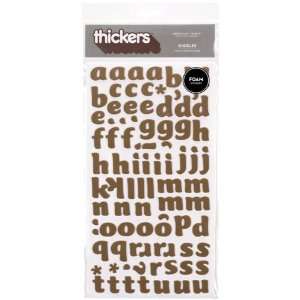   : Thickers Foam Alphabet Stickers 6X11 Sheet Giggl: Home & Kitchen
