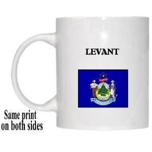  US State Flag   LEVANT, Maine (ME) Mug 