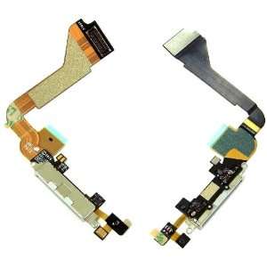 Apple Iphone 4 4g White Dock Connector Charger Flex Cable + Tools