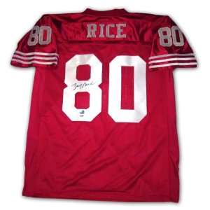  Autographed Jerry Rice Uniform: Sports & Outdoors
