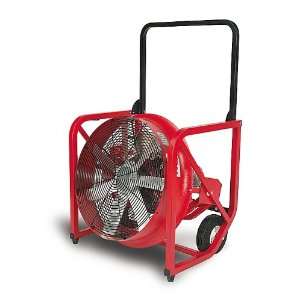 Supervac Electric PPV Fan with 1 Hp Variable Speed Motor, 16 Blade 
