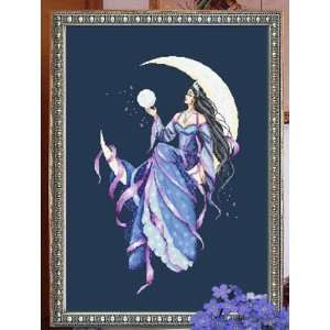  Selene the Moon Goddess   Cross Stitch Pattern: Arts 