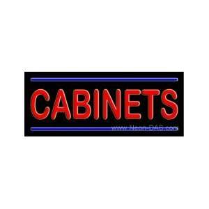  Cabinets Outdoor Neon Sign 13 x 32