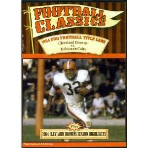  1964 NFL Title Game Browns Vs Colts Football Classics 