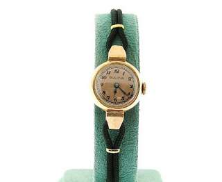 1915 Ladys Bulova Wristwatch 14K Rose Gold  