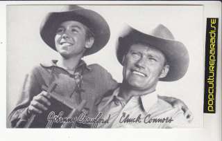 JOHNNY CRAWFORD / CHUCK CONNORS Western Actor Star 1950s Arcade 