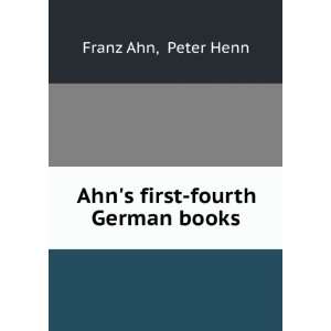   ] division[s] of Ahns rudiments of German language F. Ahn Books