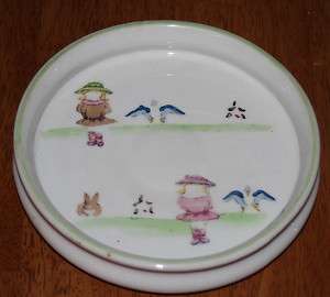 Nippon Hand Painted Childs Baby Bowl  