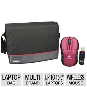  Microsoft 39012 Laptop Messenger Bag Bundle: Electronics
