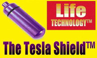 THE TESLA SHIELD™ #1 PERSONAL ENERGY ENHANCEMENT DEVICE  