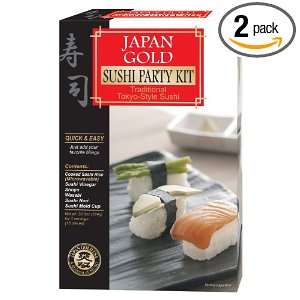 Japan Gold Sushi Party Kit, 20.6 Ounce (Pack of 2)  