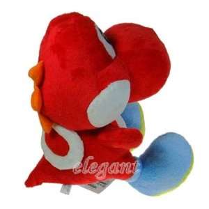  Super Mario RED Yoshi Plush Doll 12 