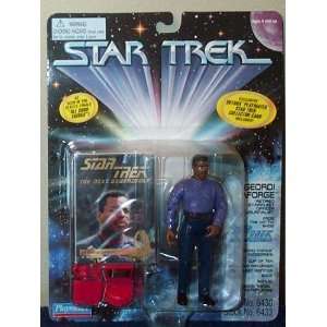  Geordi LaForge All Good Things 4.5 Action Figure: Toys & Games