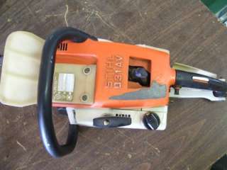 Vintage Stihl 031 AV Chainsaw with 18 bar and Chain