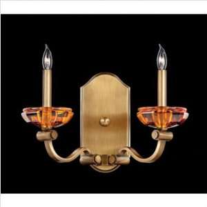 Nulco 4032 Richmond Lead Crystal Wall Sconce Finish / Crystal: Aged 