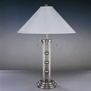  Ashley Lamps Amity Set of 2 Table Lamps Chrome   Ashley 