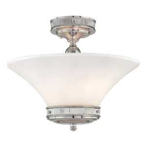 Minka Lavery 4277 77, Federal Restoration Glass Semi Flush Lighting, 2 