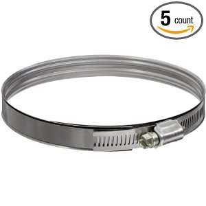 Murray DB Series Stainless Steel Worm Gear Hose Clamp, 4.44 Min Clamp 