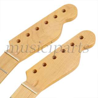 Maple Tele Guitar Neck 22 Fret Full Fretjob W/nut 42 Classic yellow 