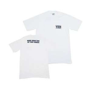  YES Network White Fans T shirt   White Large: Sports 