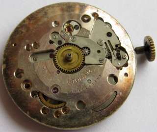 used ETA 2390 21j. 3 adjustments complete watch movement for parts 