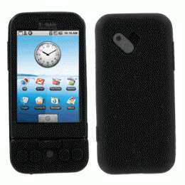 HTC T MOBILE G1 GOOGLE CASE COVER SKIN GEL BLACK  
