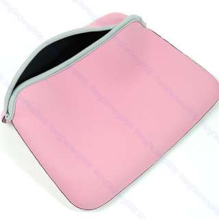 Soft Sleeve Case Bag for Laptop Notebook 10 Inch Pink H  