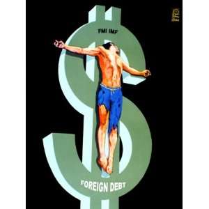   .FMI.IMF.Crucified on $$$$ sign.Smart Decor or for school projects