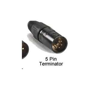 DMX 5 Pin Terminator Musical Instruments