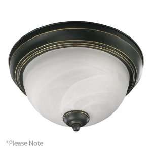  Quorum International 3066 13 95 2 Light Flush Mount   Old 