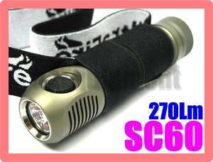 Zebralight SC60 Cree XP G Headlight Headlamp Tasklight  