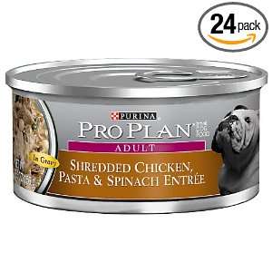 Purina Pro Plan Shredded Chicken and Pasta Pet Food, 5.5 Ounce (Pack 