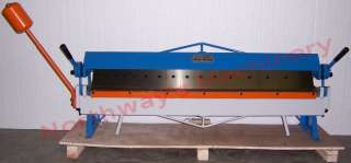 You are bidding on a new ZAY ZBP4816C 48 x 16 gauge Box and Pan Brake 