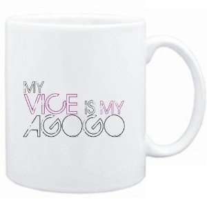    Mug White  my vice is my Agogo  Instruments: Sports & Outdoors