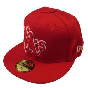   Athletics As Hat Cap Fitted New 59Fifty New Era: Sports & Outdoors