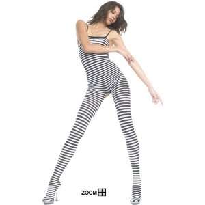  Stripes Body Stocking with Open Crotch.: Everything Else