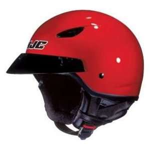   CRUISER CANDY RED SIZE:XXS MOTORCYCLE Open Face Helmet: Automotive