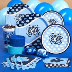    North Carolina Tar Heels College Party Pack for 16: Toys & Games