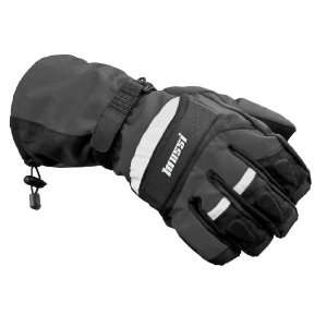  Mossi XTZ Premium Gloves (Black, XX Large) Automotive
